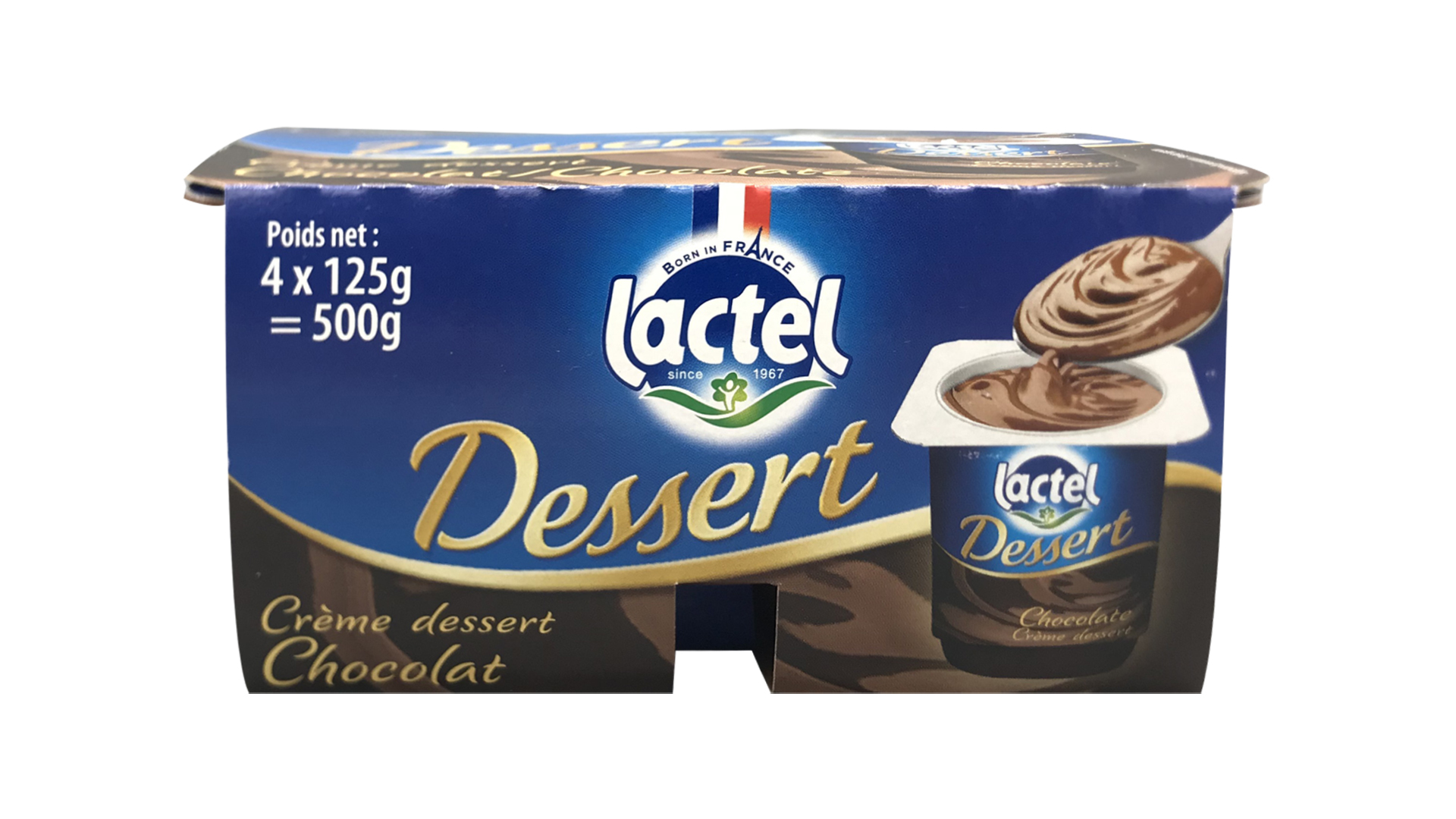 Lactel Chocolate Creme Dessert 4 Pack 2