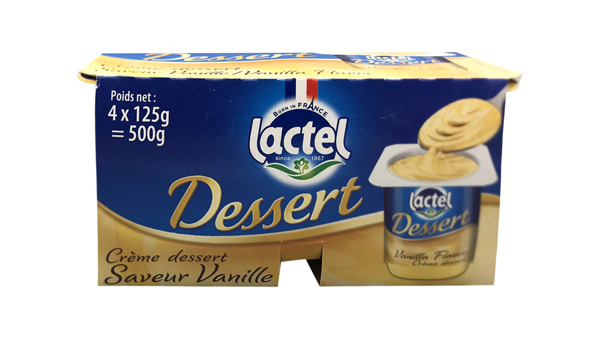 Lactel Vanilla Creme Dessert 4 Pack 2