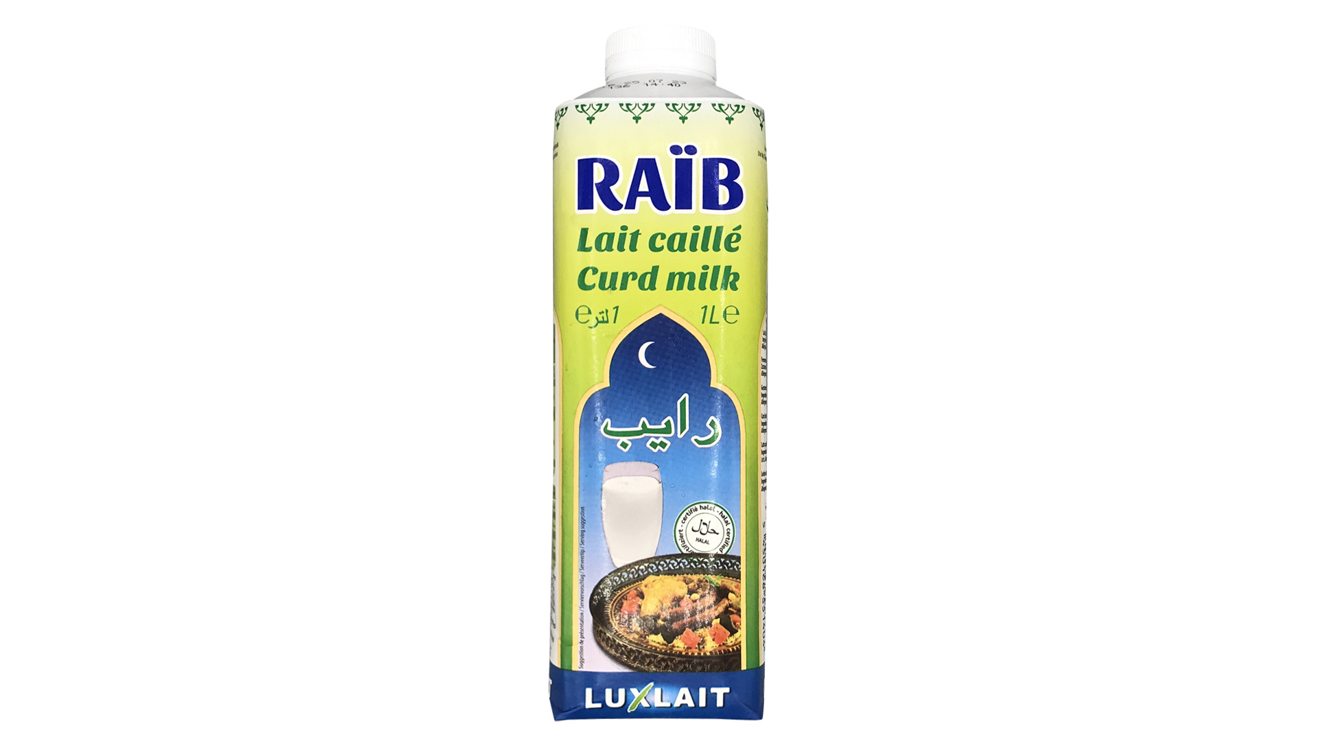 Raib Lait Caille Curd Milk 1l 1