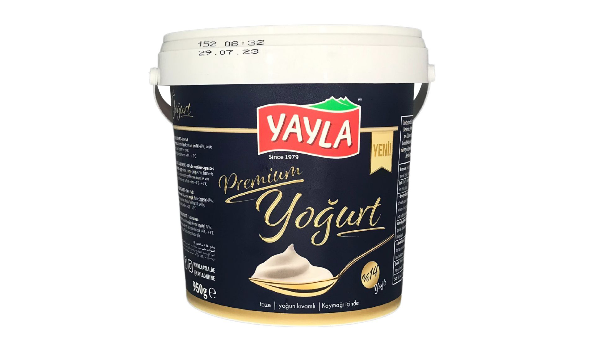 Yayla Premium Yoghurt 950g 1
