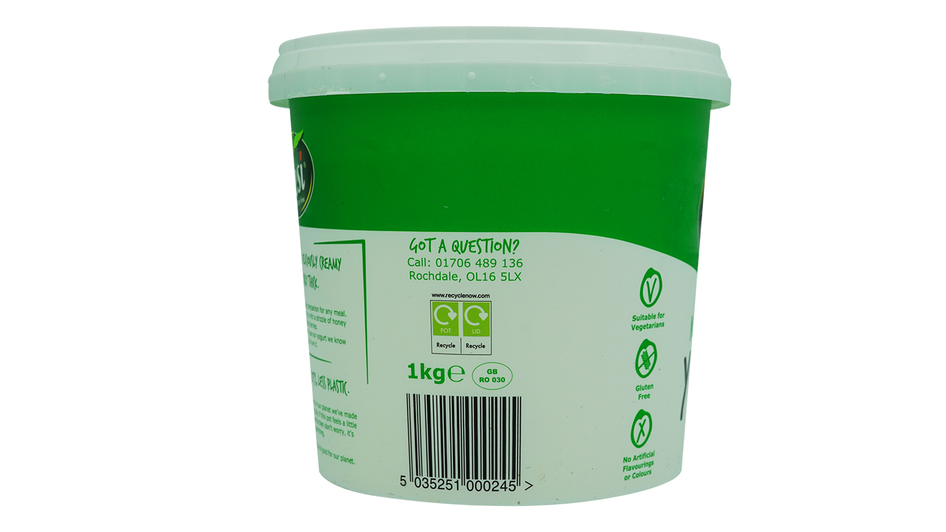 Desi natural live set yogurt 1kg 3