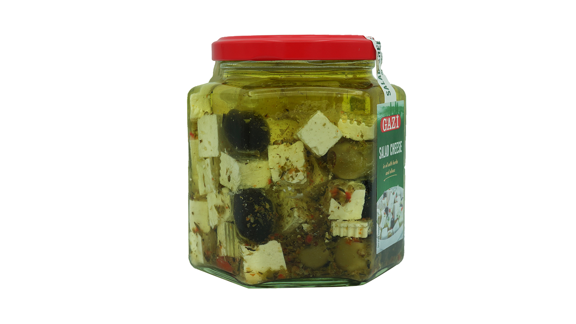 Gazi salad cheese in oil with herbs 375g 4