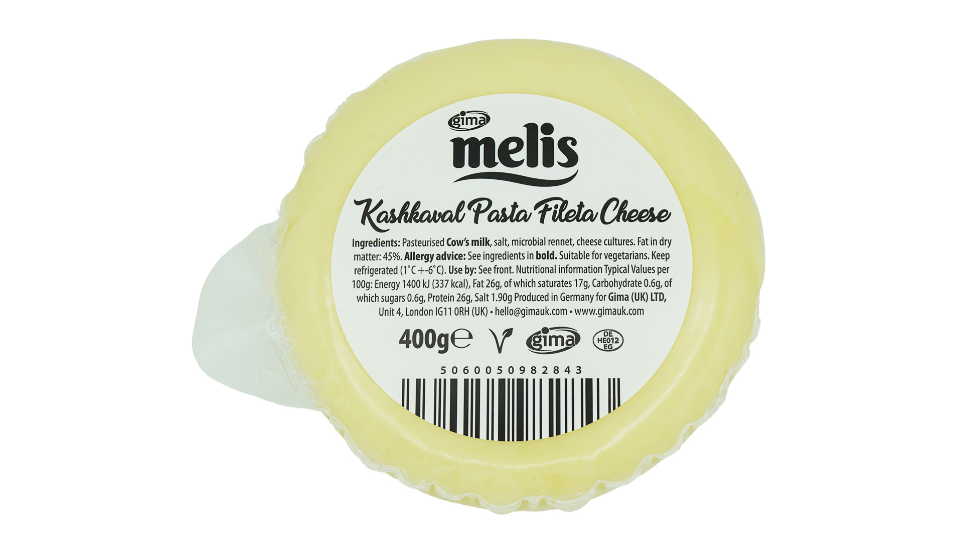 Melis kashkaval pasta fileta cheese 400g 2