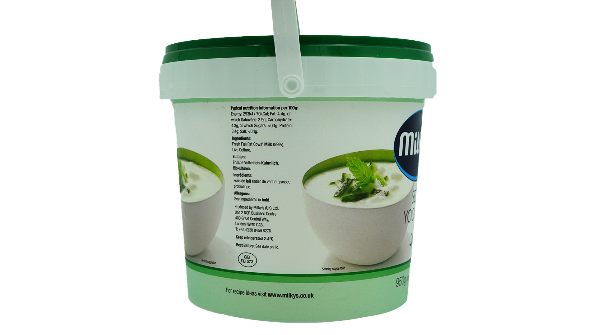 Milkys set yogurt 950g 4