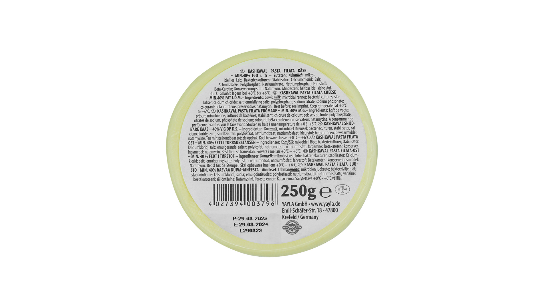 Yayla kashkaval cheese 250g 2