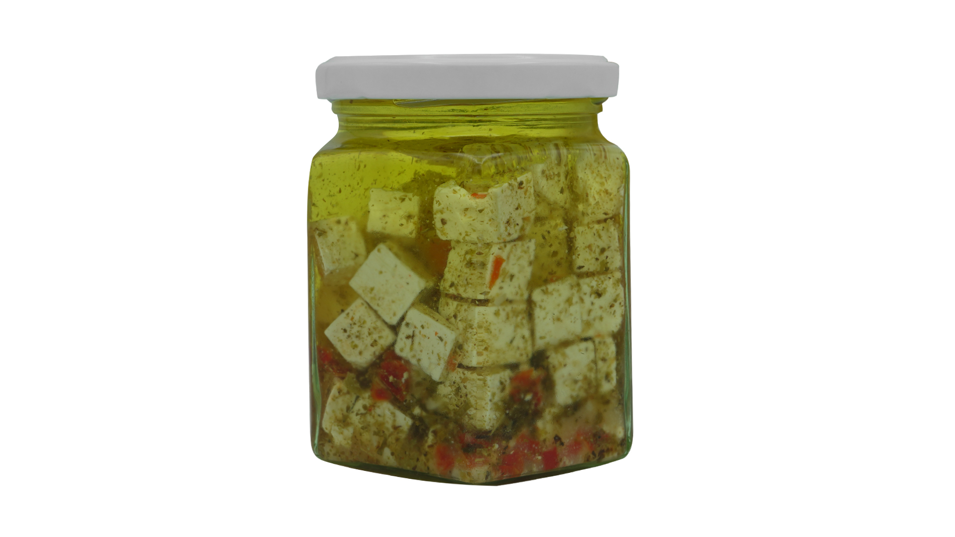 Zaad white cheese ripened in brine and veg oil with herbs 300g 1